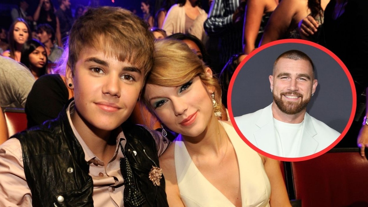 Travis Kelce SHARES Reaction to Taylor Swift and Justin Bieber’s Punk’d Episode in 2012 ft. Andrew Santino’s Wedding