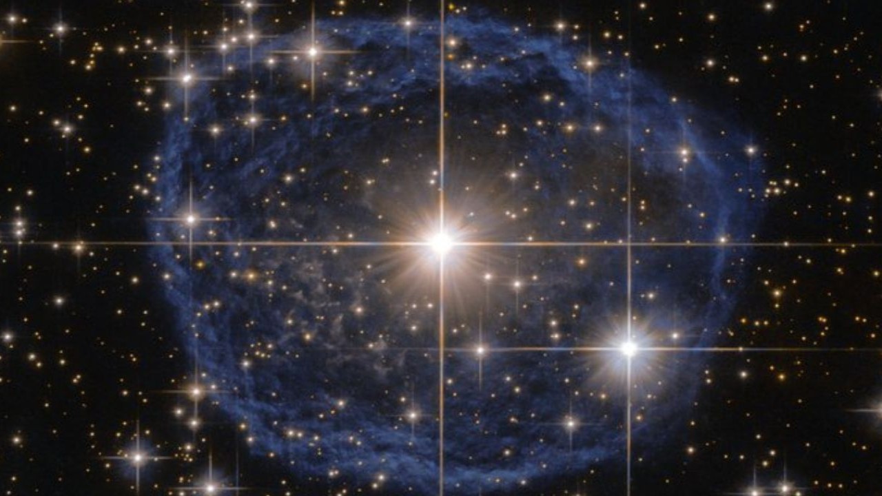 What is Wolf-Rayet Nebula? NASA shares stunning image of blue bubble captured by Hubble Space Telescope