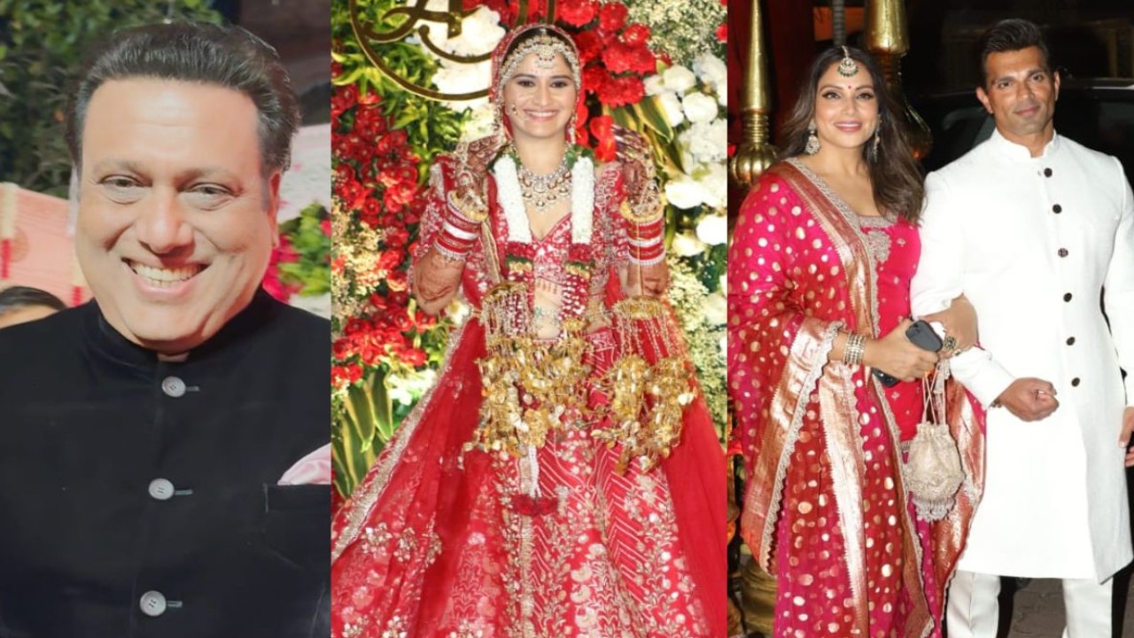 Arti Singh-Dipak Chauhan's wedding: 7 inside footages ft Govinda, Karan Singh Grover, Kapil Sharma among others; WATCH