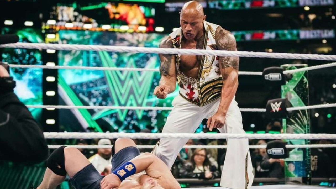 The Rock Teases Trilogy Clash Against Arch Rival John Cena After WrestleMania 40 Face-Off