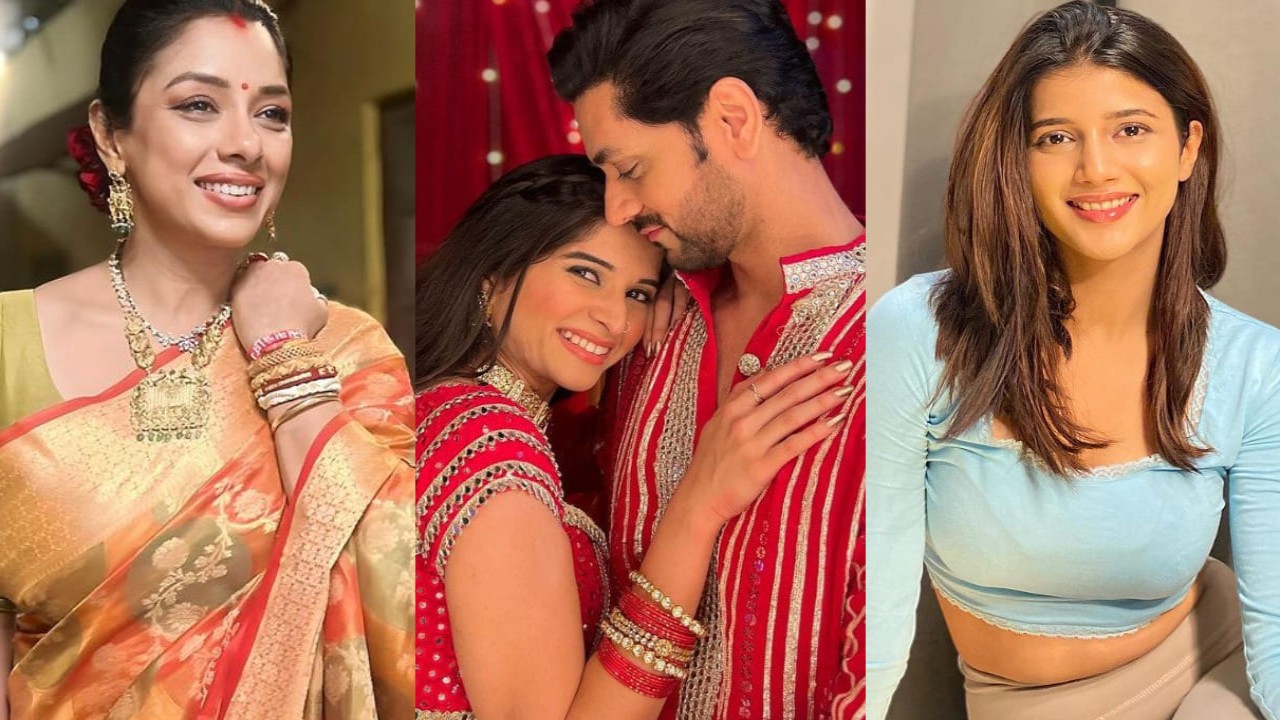 Rupali Ganguly, Bhavika Sharma, Shakti Arora and Samridhii Shukla (PC: Rupali, Bhavika and Samridhii's Instagram) Rupali Ganguly, Bhavika Sharma, Shakti Arora, Samridhii Shukla
