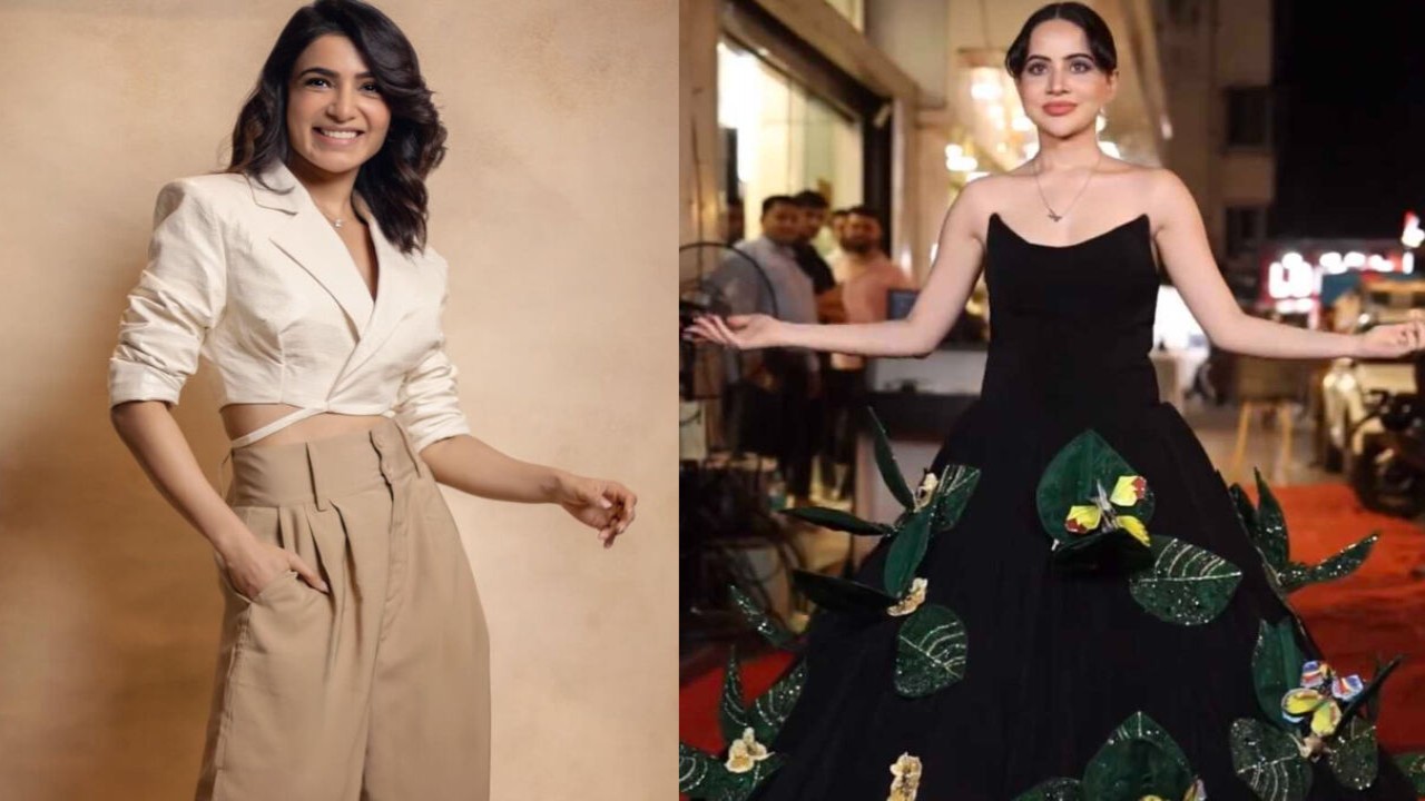 Samantha Ruth Prabhu REACTS to Uorfi Javed's magical butterfly outfit