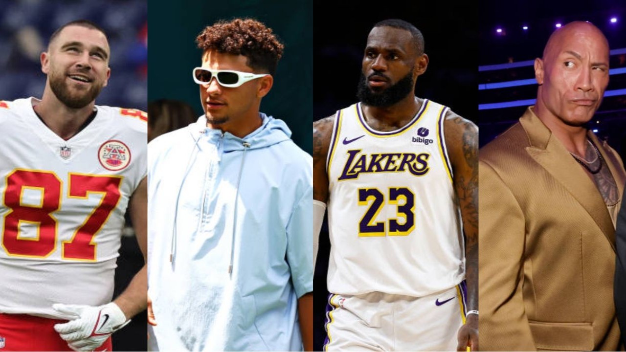 Travis Kelce & Patrick Mahomes Top Odds for Netflix Roast Over LeBron, Shaq & The Rock