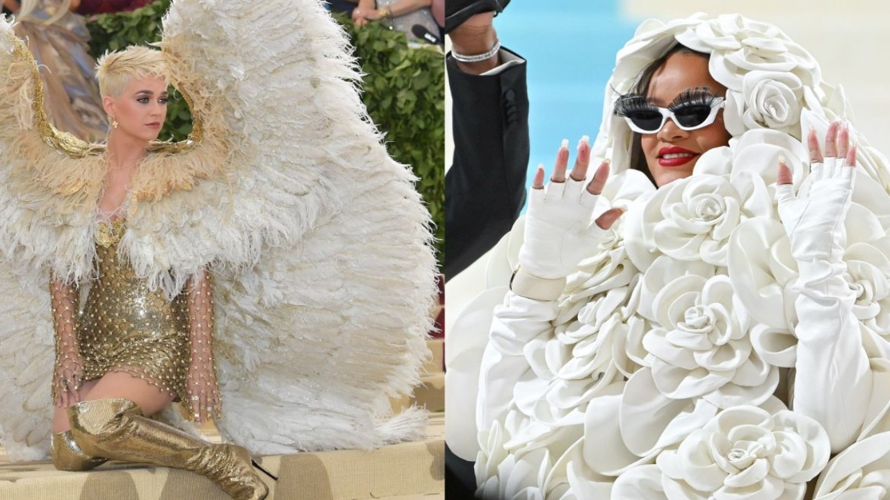 Katy Perry and Rihanna (PC: Getty Images) FInd out How Rihanna And Katy Perry Won The Internet Even Without Attending Met Gala 2024