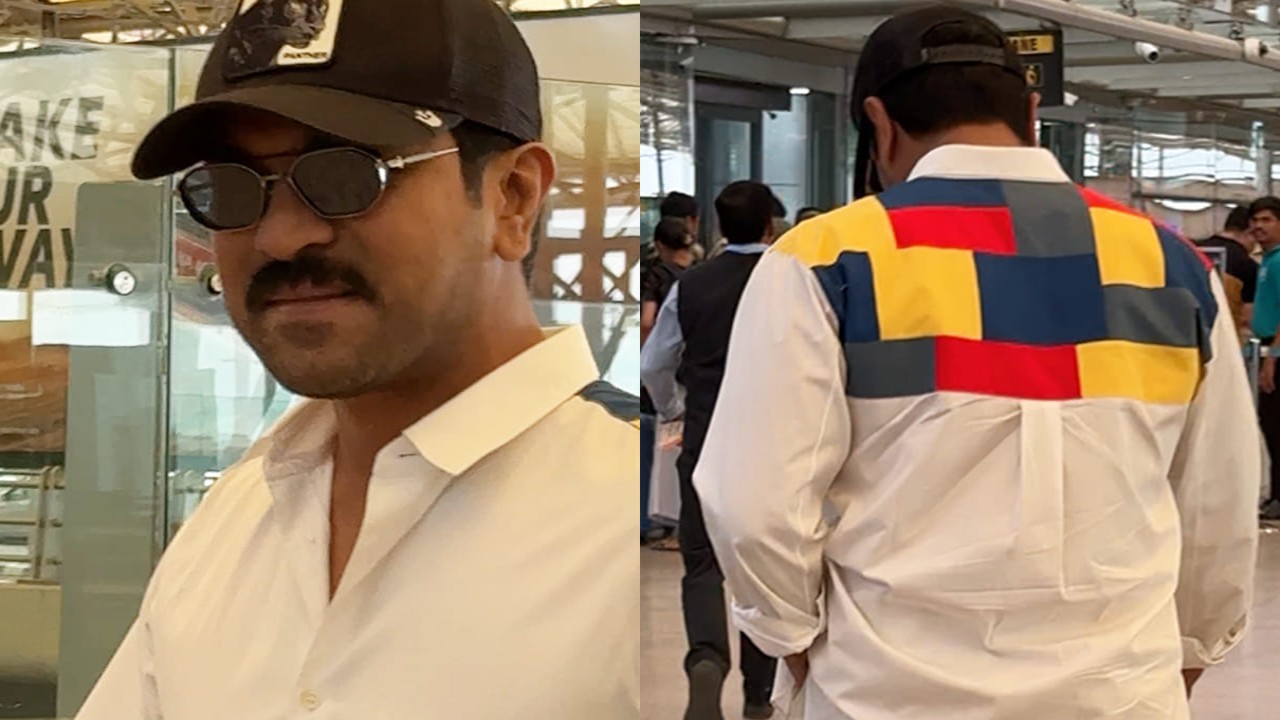 Ram Charan flies off to Chennai for Game Changer’s next schedule
