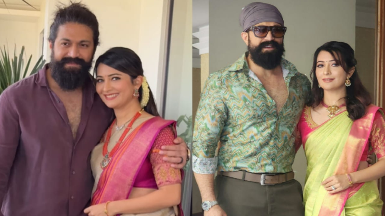 Watch: Yash fixes wife Radhika Pandit’s hair and proves he’s perfect definition of green flag