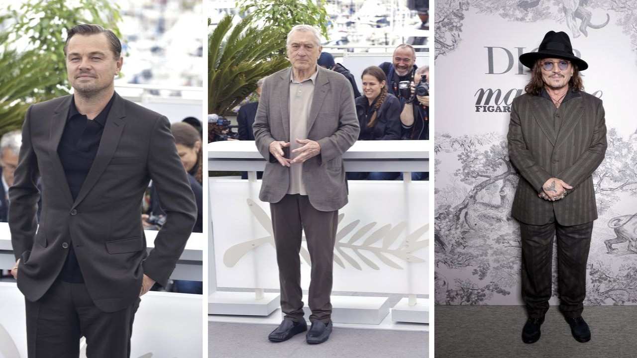 ( From L-R) Leonardo DiCaprio, Robert de Niro and Johnny Depp - Getty Images 