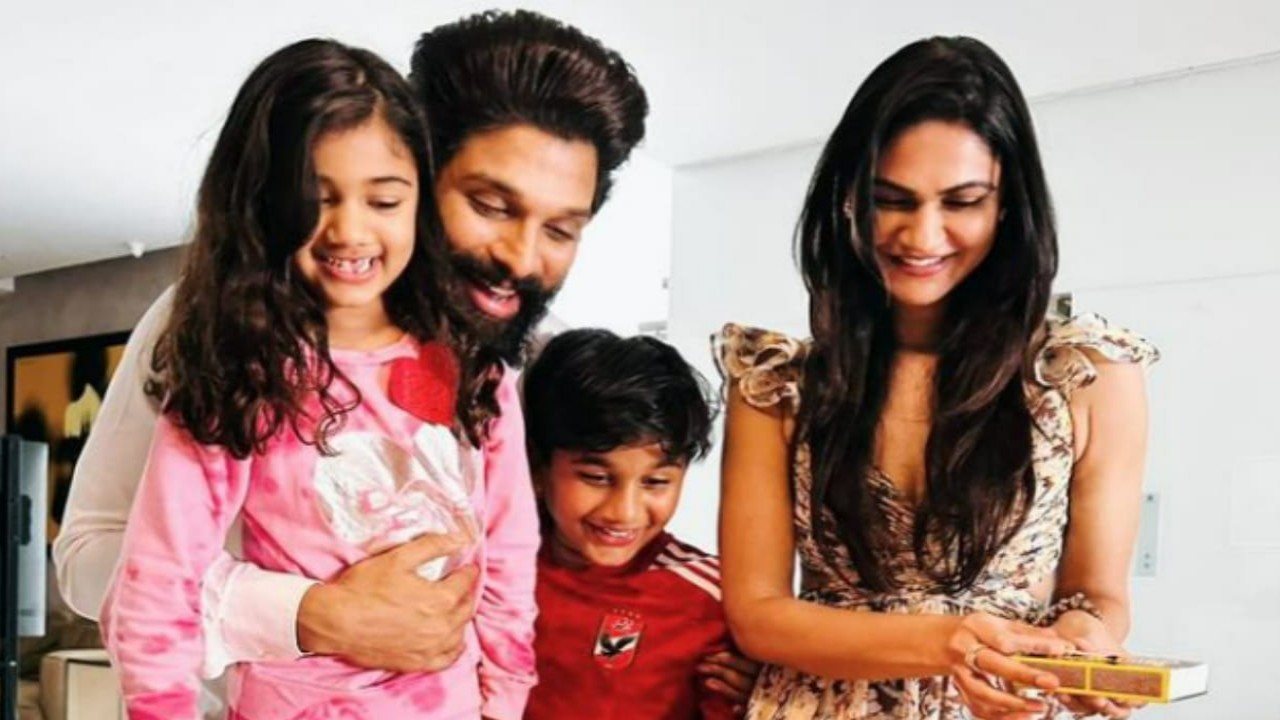 12 PHOTOS and VIDEOS of Allu Arjun-Sneha Reddy's lavish home in Hyderabad