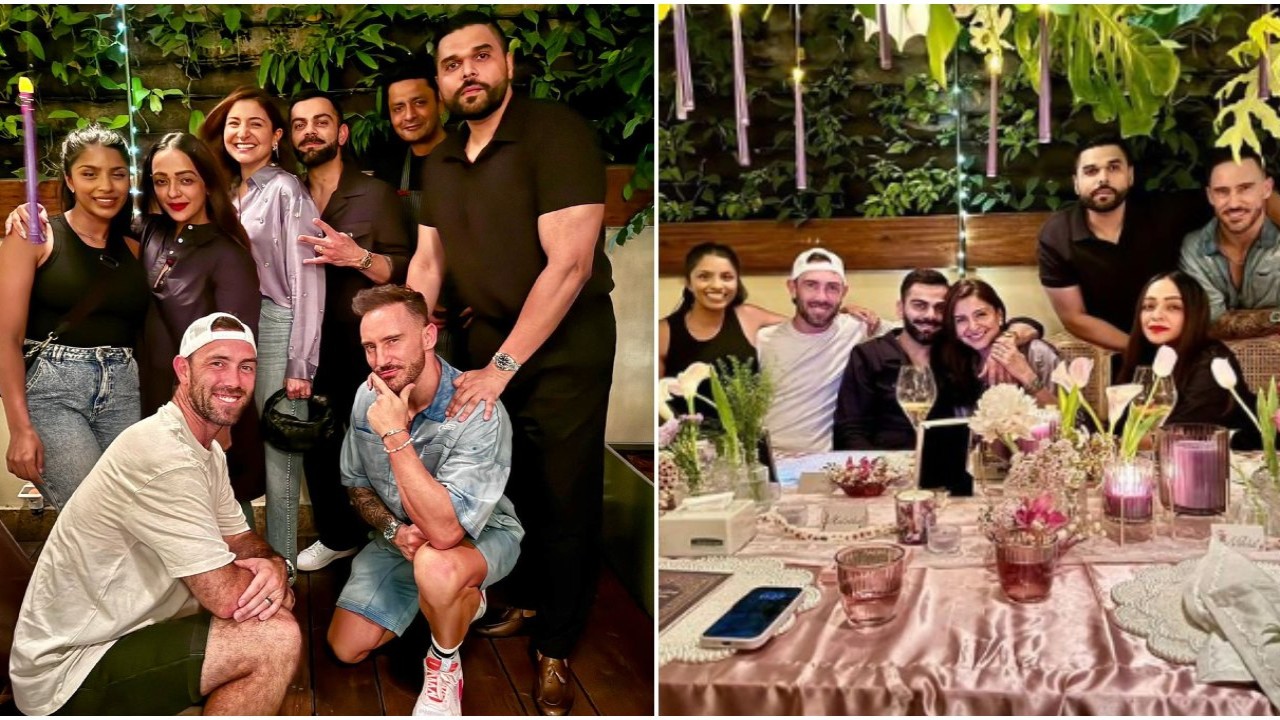 Anushka Sharma’s 1st pics OUT after son Akaay’s arrival; enjoys birthday dinner with Virat Kohli and team RCB in Bengaluru