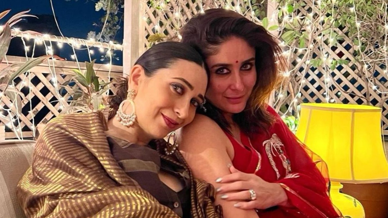 Karisma says Bebo will always be her ‘1st baby’;  reveals she looks up to her as an ‘idol’ (Instagram/Karisma Kapoor)