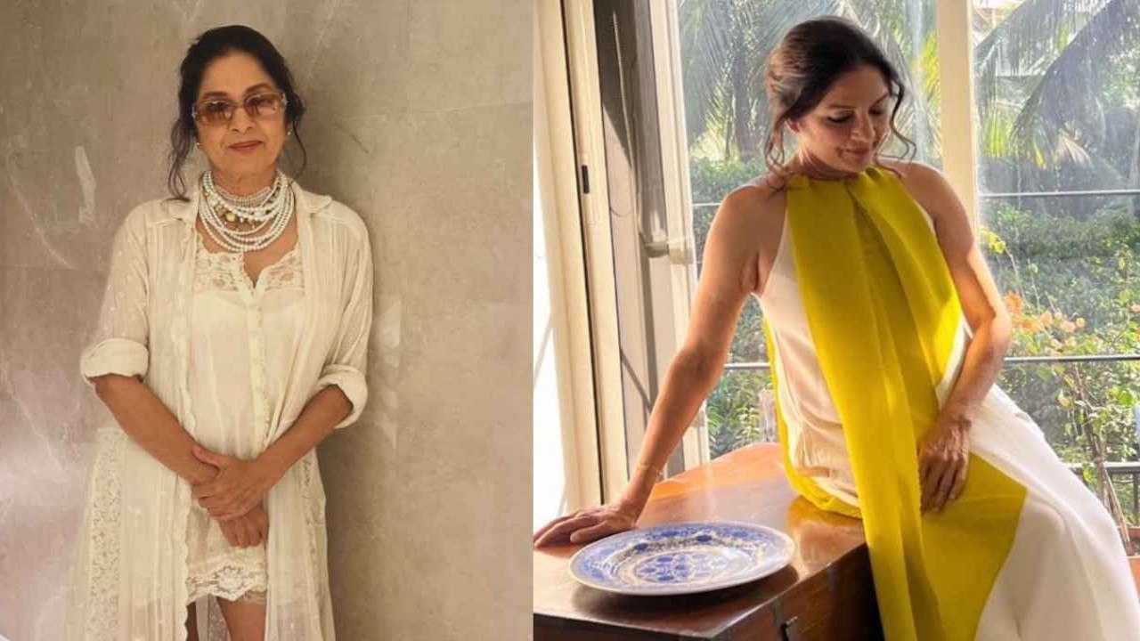 Neena Gupta, Summer, Summer dresses, white, yellow, western wear, dress, dresses, hot, style, fashion