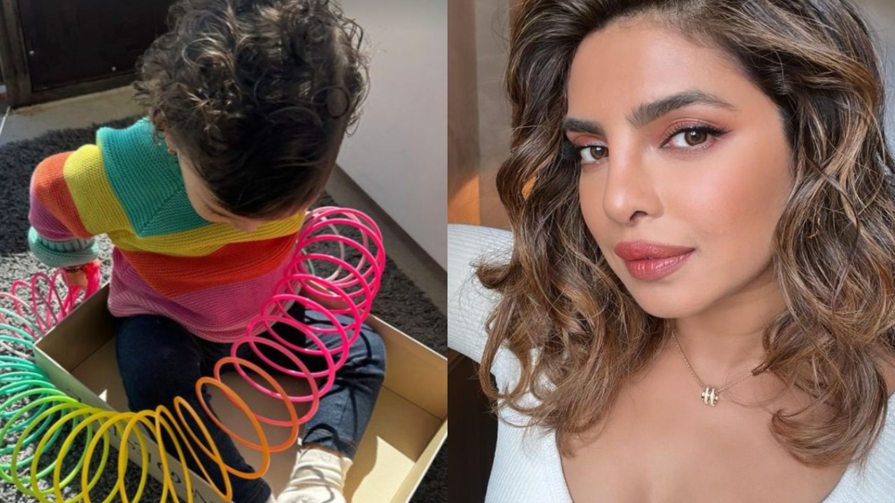 Priyanka Chopra shares aww-dorable glimpse of her daughter Malti Marie playing with spirals