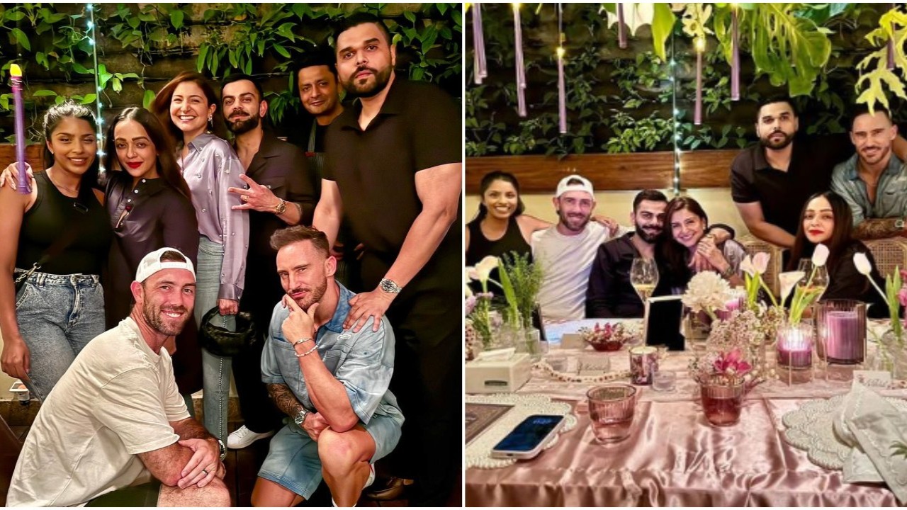 Anushka Sharma’s 1st pics OUT after son Akaay’s arrival; enjoys birthday dinner with Virat Kohli and team RCB in Bengaluru