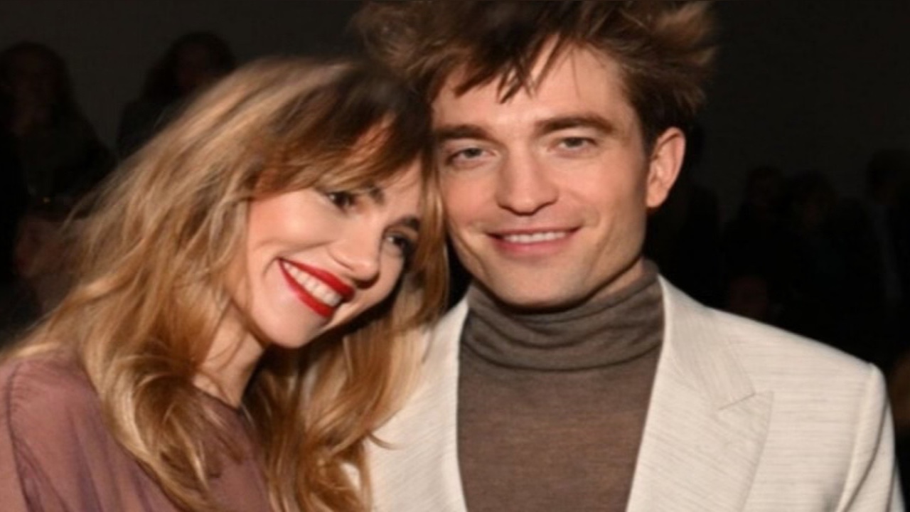 Suki Waterhouse and Robert Pattinson (via Getty Images)