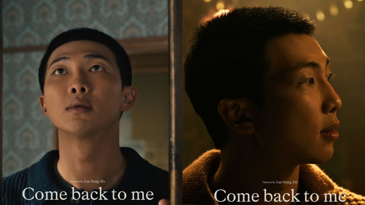 BTS’ RM drops cinematic posters for pre-release Come Back To Me ahead of Right Place, Wrong Person release