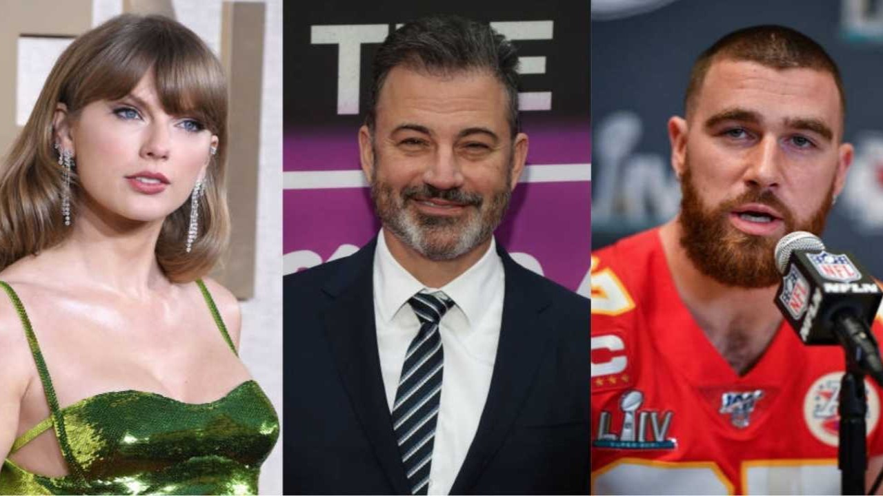 Jimmy Kimmel Faces Backlash For Insensitive Travis Kelce And Taylor Swift Joke 