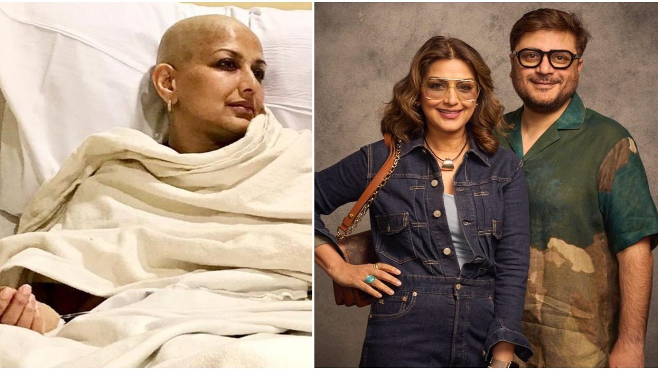 Sonali Bendre recalls husband’s face turned ‘white’ on learning about her cancer; 'I saw all the color fading away...'