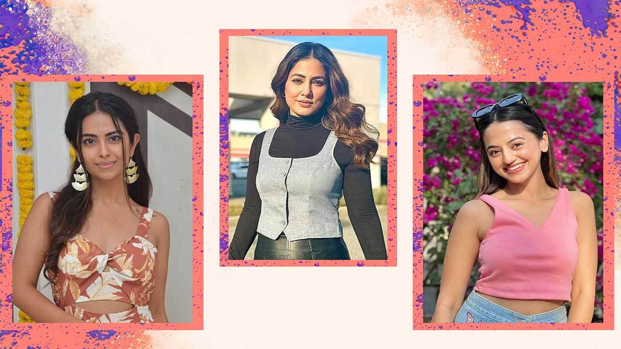 Image: Respective Actors' Instagram Hina Khan, Avika Gor, Helly Shah