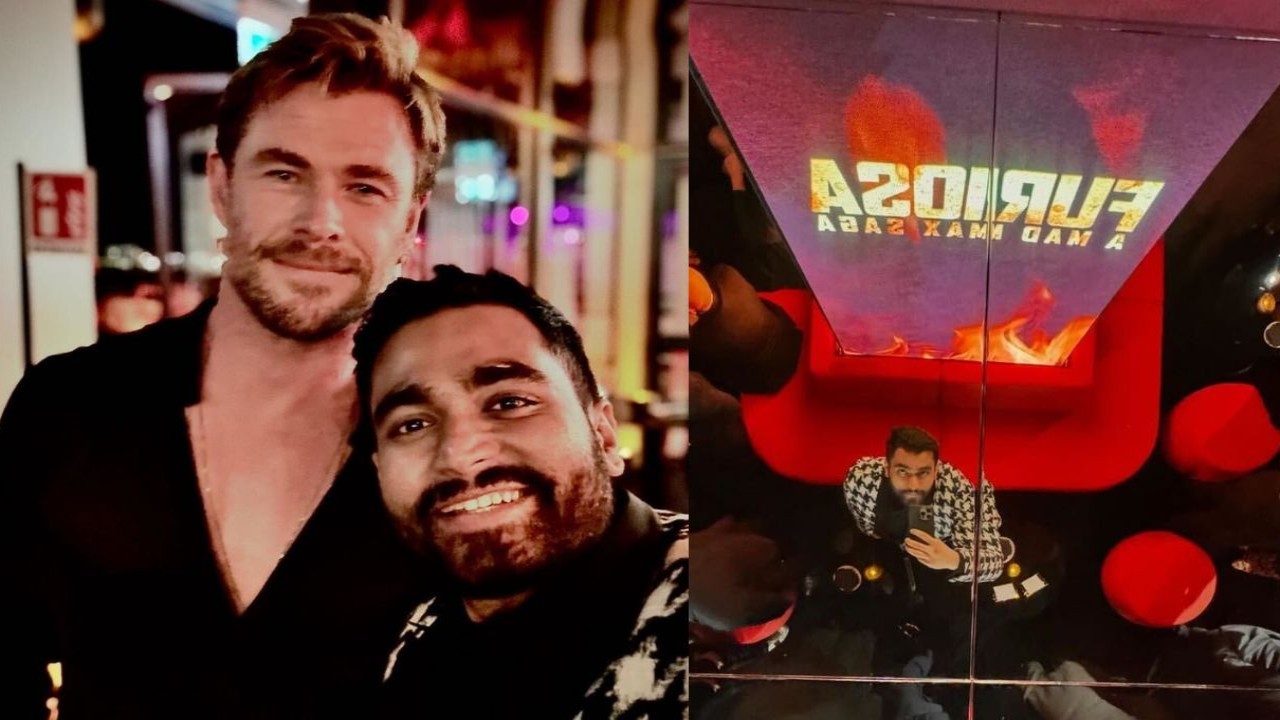 Cannes Film Festival 2024: Social Media Influencer Viraj Ghelani Attends Furiosa: A Mad Max Saga Screening; Poses With Chris Hemsworth