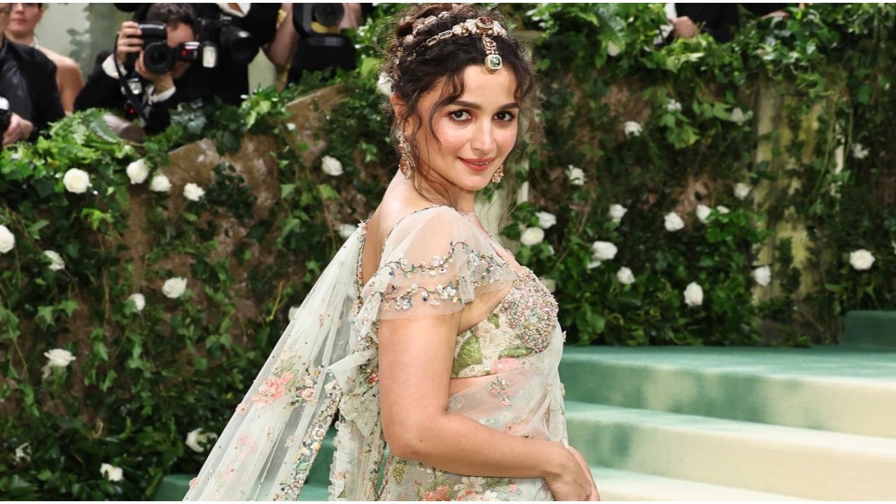 Met Gala 2024: Alia Bhatt says ‘there’s nothing more timeless than a saree’ as she steals hearts with her appearance