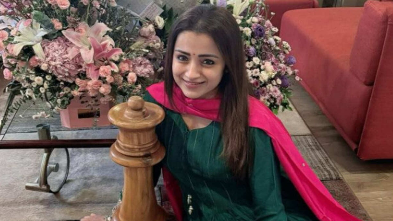 Trisha Krishnan gives a glimpse into her low-key birthday celebration and it is all things blissful