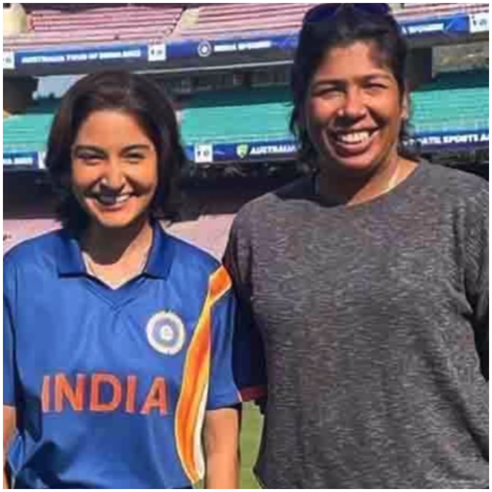 Chakda 'Xpress: Anushka Sharma and Jhulan Goswami exchange warm hug, cut cake in BTS video from sets; Watch