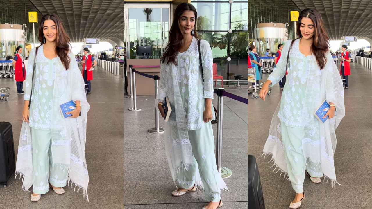  Pooja Hegde kurta styles for summer travels (PC: Pinkvilla)