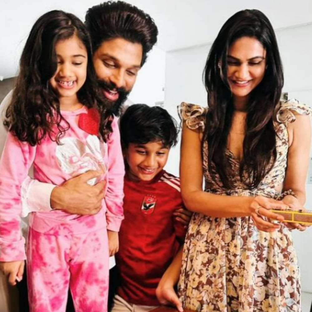 12 PHOTOS and VIDEOS of Allu Arjun-Sneha Reddy's lavish home in Hyderabad