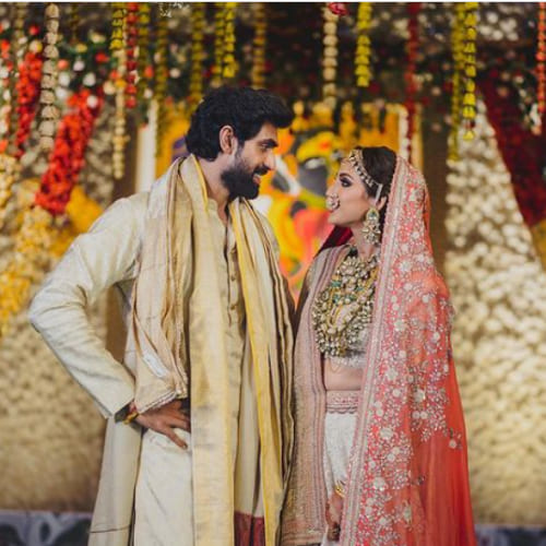 Rana Daggubati and Miheeka Bajaj's wedding(PC:Miheeka Bajaj Instagram)