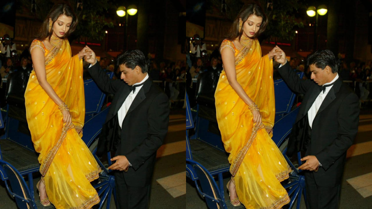 Aishwarya Rai's first Cannes appearance 