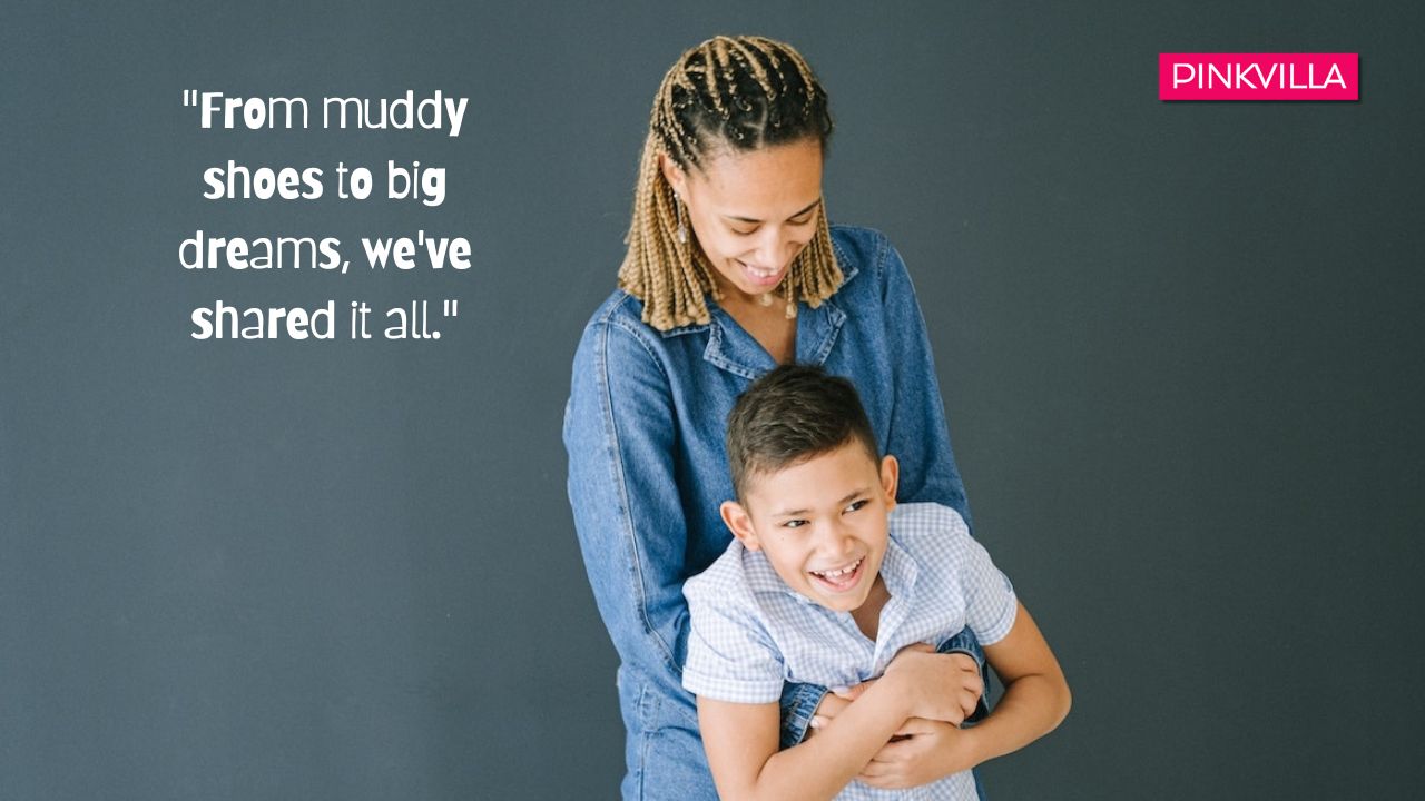 mom son captions