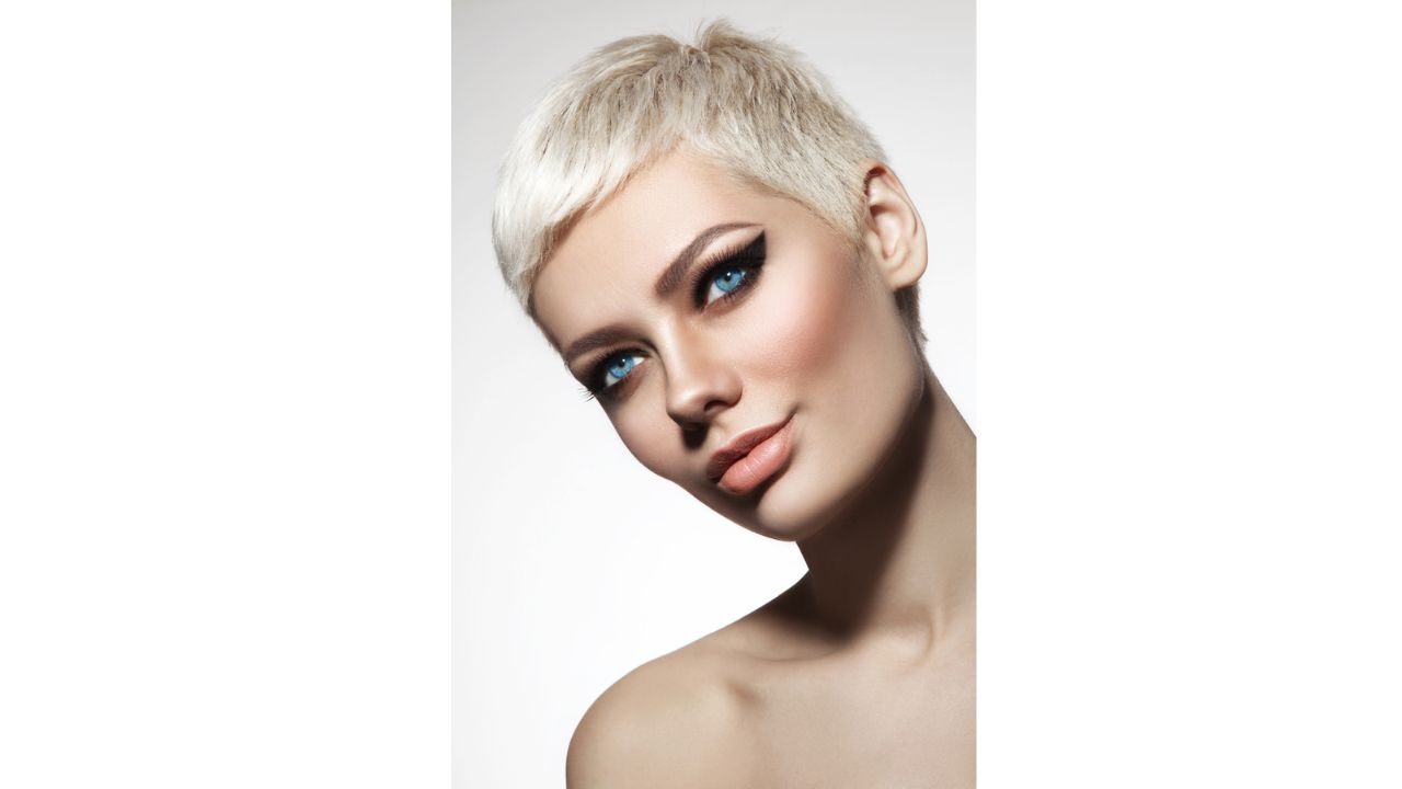 Edgy short pixie cuts