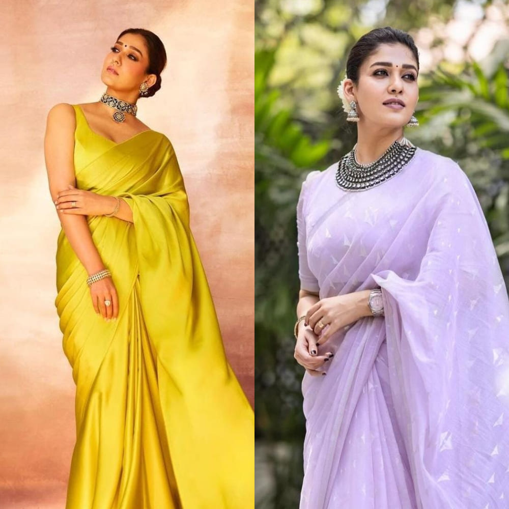 PHOTOS: Jawan actress Nayanthara approved 3 saree looks that you can take inspiration from for minimalist fashion PHOTOS: Jawan actress Nayanthara approved 3 saree looks that you can take inspiration from for minimalist fashion
