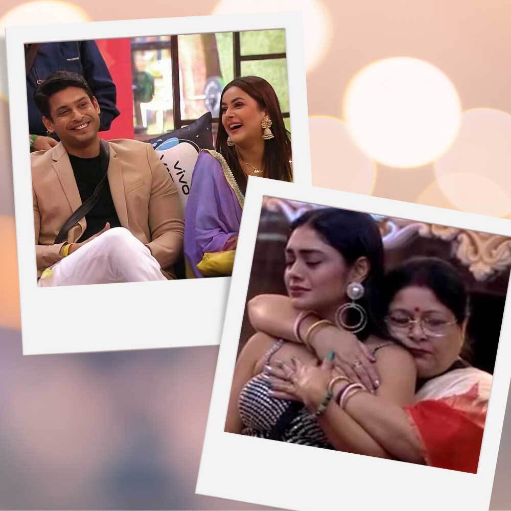 Sidharth Shukla-Shehnaaz Gill's chemistry to Tina Datta's mom mistakenly hugging Sreejita De; top 7 moments from Bigg Boss Sidharth Shukla-Shehnaaz Gill's chemistry to Tina Datta's mom mistakenly hugging Sreejita De; top 7 moments from Bigg Boss