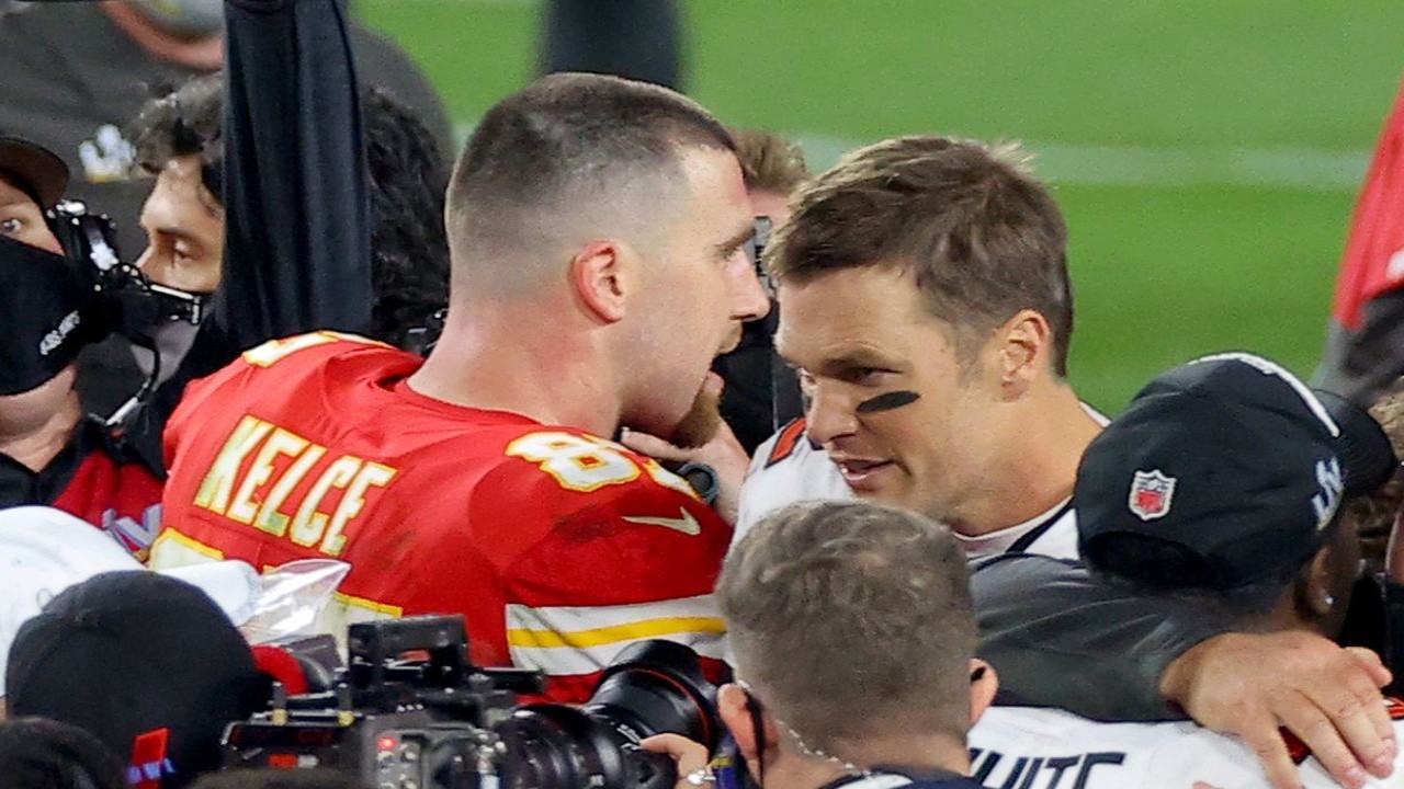 Travis Kelce Reacts to Tom Brady’s Joke About the Chiefs TE's Relationship With Taylor Swift