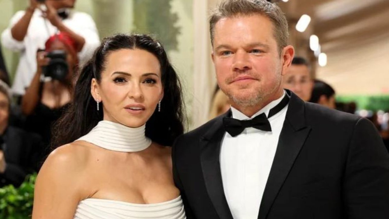 Matt Damon’s Wife Snapped At Him At Met Gala
