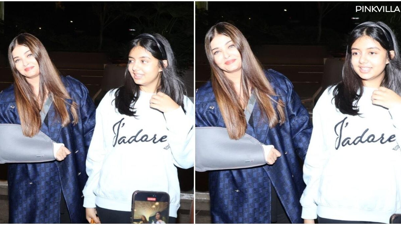 WATCH: Injured Aishwarya Rai Bachchan leaves for Cannes Film Festival 2024 with daughter Aaradhya; fans express concern