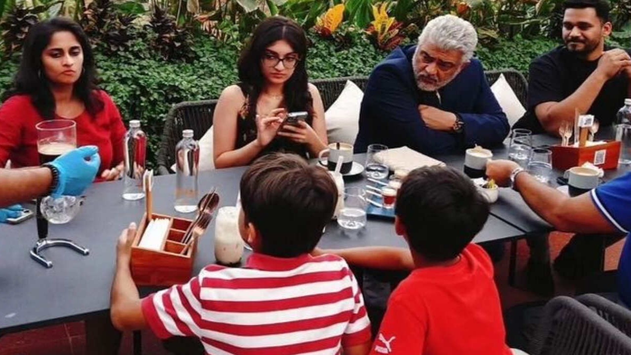 Ajith Kumar’s daughter’s gorgeous transformation in this family birthday lunch PIC goes viral