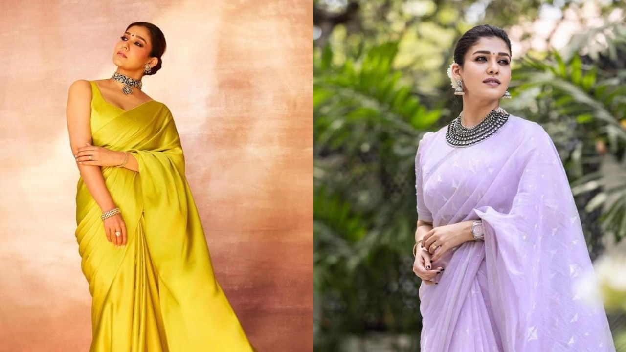 PHOTOS: Jawan actress Nayanthara approved 3 saree looks that you can take inspiration from for minimalist fashion