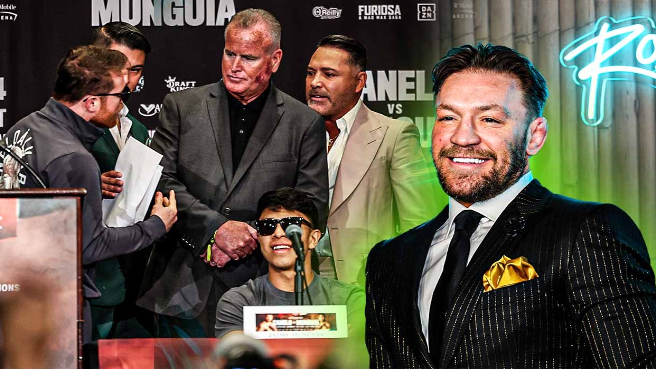 Conor McGregor Offers Canelo Alvarez and Oscar De La Hoya BKFC Fight After Their Heated Argument at Boxing Presser