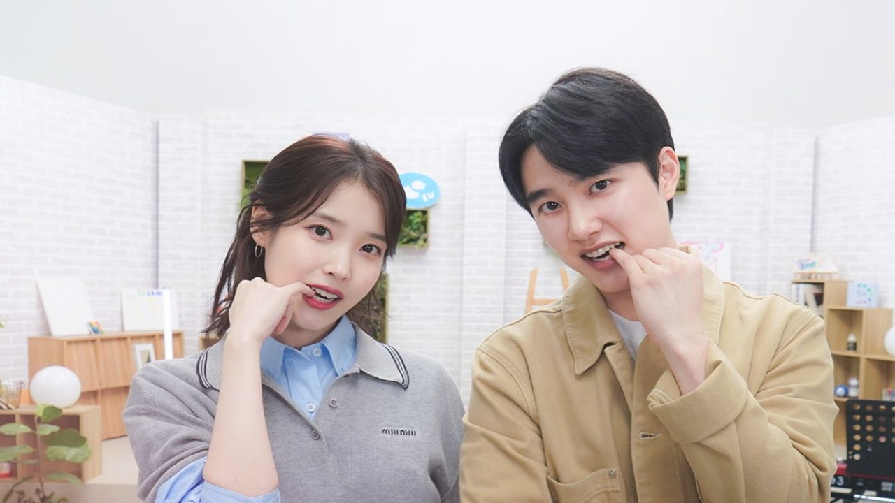 IU and D.O: Image from IU's Twitter