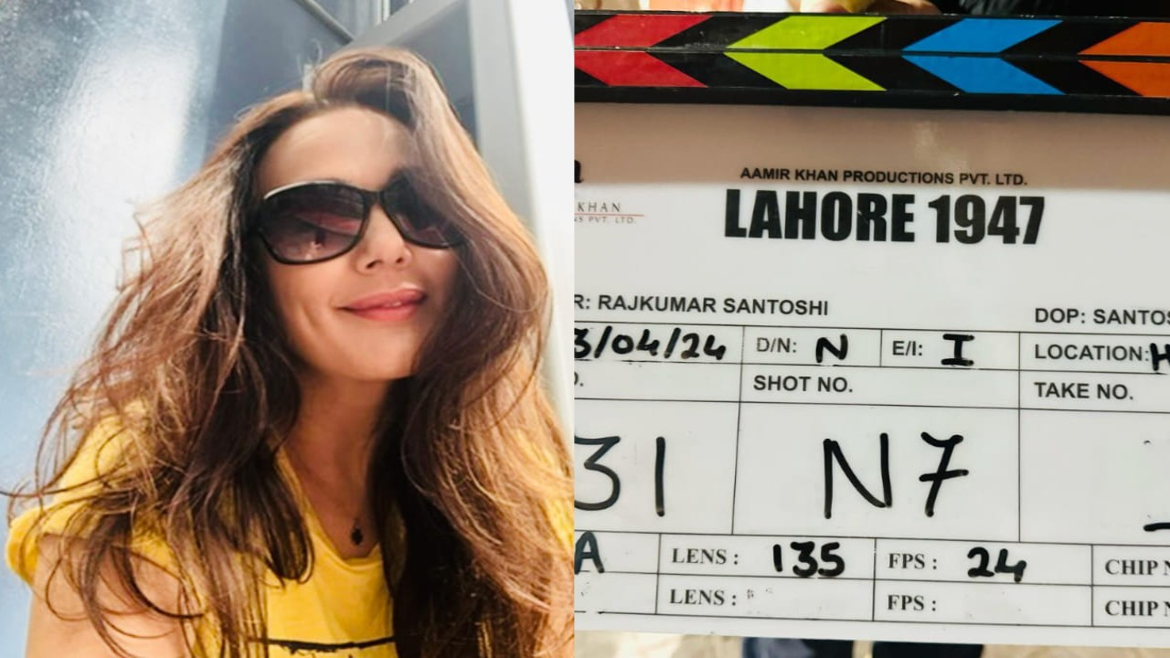 Preity Zinta reveals sweetest way to survive late night shoots on Lahore 1947 sets starring Sunny Deol; PIC