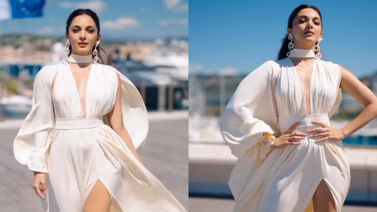 WATCH: Kiara Advani looks dreamy as she takes over Cannes in white flowy outfit; fans can’t stop gushing