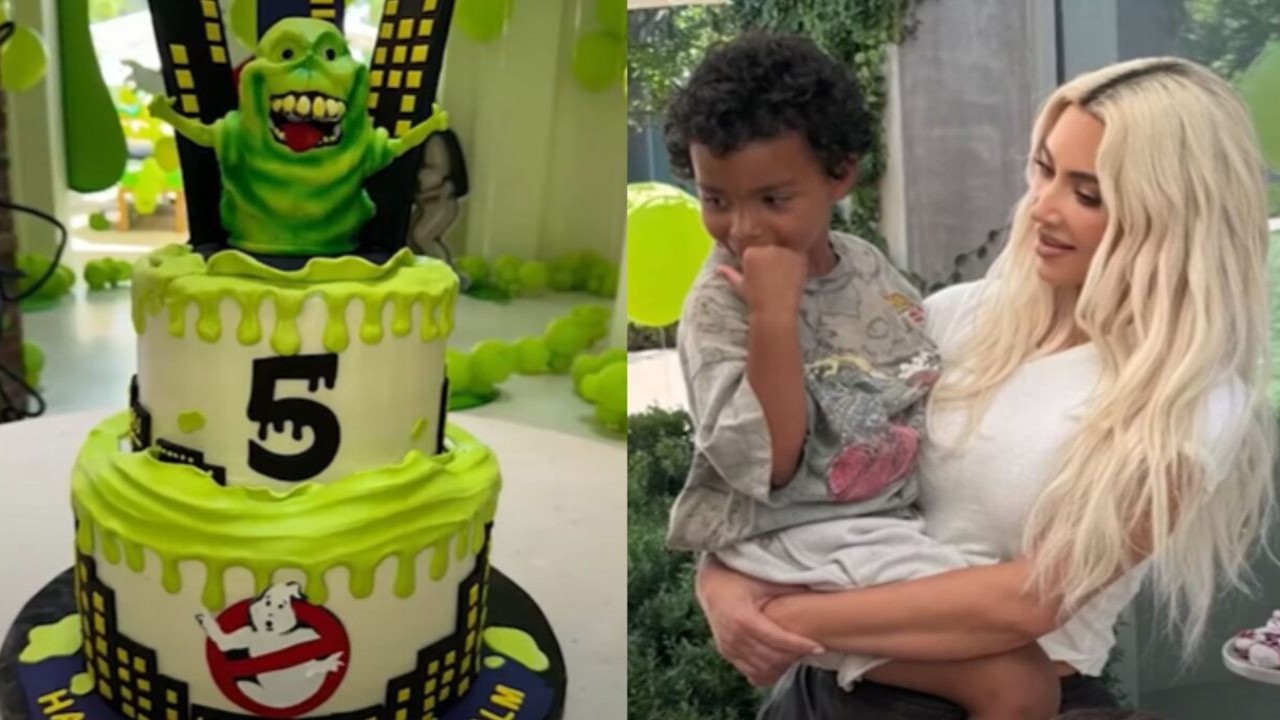 Kim Kardashian Organized Ghostbusters-Themed Party For Son Psalm's 5th Birthday 