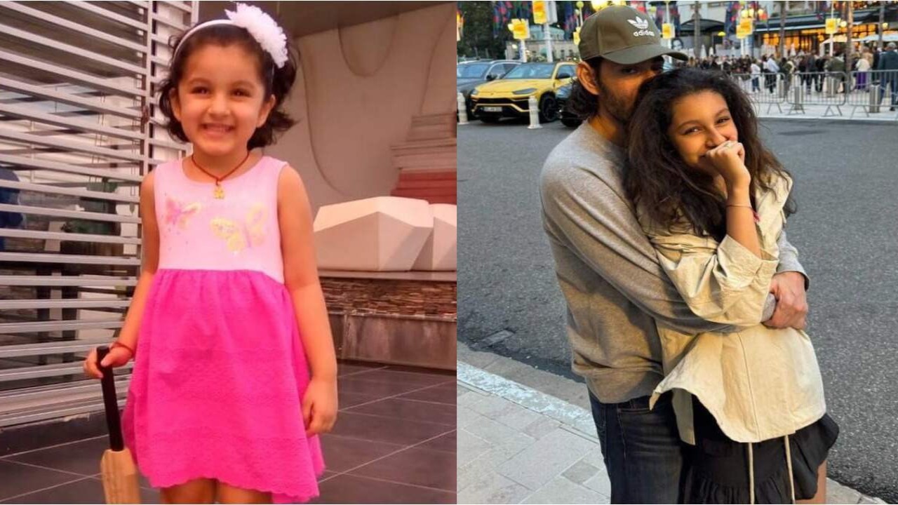 Then vs Now: Mahesh Babu and Namrata Shirodkar’s daughter Sitara’s childhood photo is cuteness alert