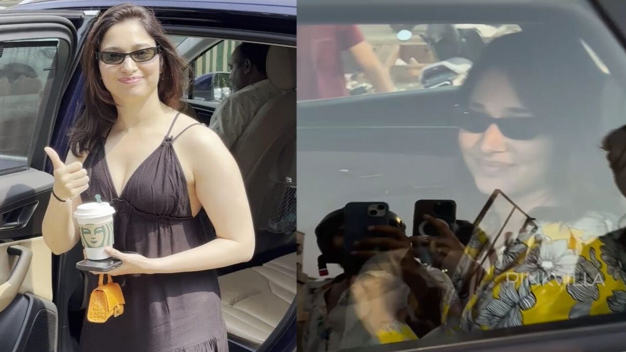 Tamannaah Bhatia's off-duty look is all about oversized comfy outfits; papped in Mumbai