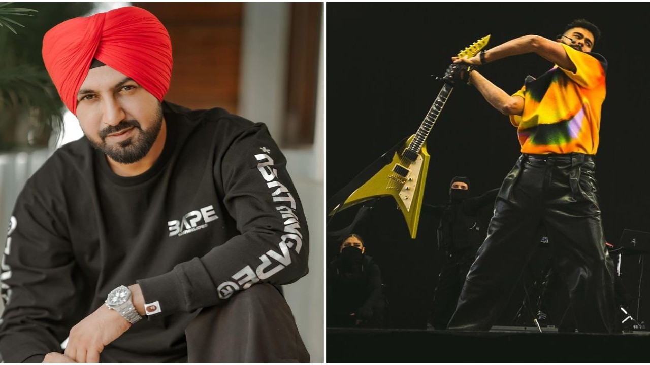Gippy Grewal REACTS to AP Dhillon’s act of breaking guitar at Coachella stage; ‘None of us want to...'