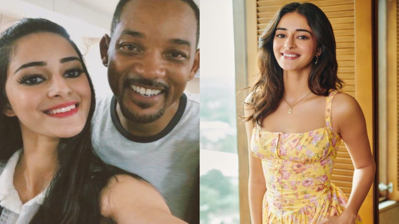 When Ananya Panday stared at Will Smith like 'stalker' on Student of the Year 2 sets