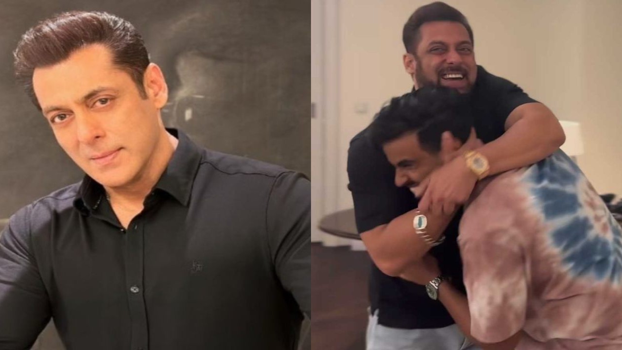 WATCH: Salman Khan channels inner Sultan as he playfully 'spars' with Dubai-based YouTuber; 'That hug hurt'