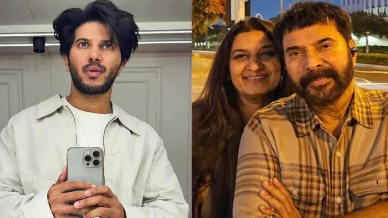 ‘Together you both…’: Dulquer Salmaan wishes ‘pa’ Mammootty and ‘umma’ Sulfath on their wedding anniversary
